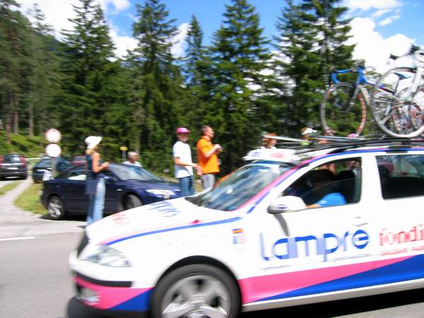 Teamwagen Lampre-Fondital